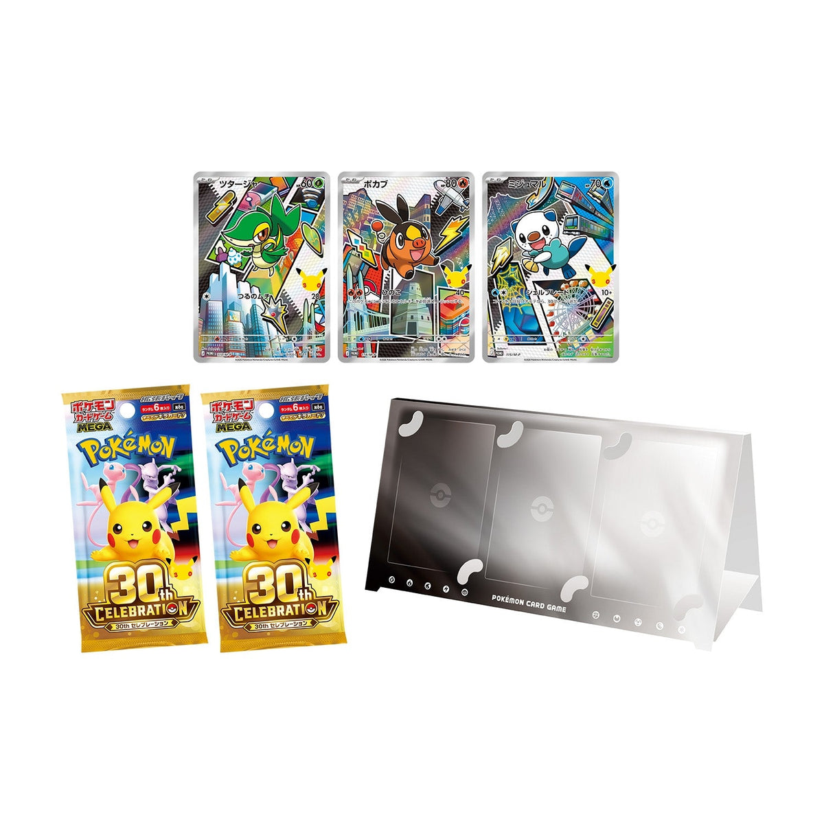 Pokémon TCG: MEGA 30th CELEBRATION Card Set (Set of 9 Types) (2026/10/16)