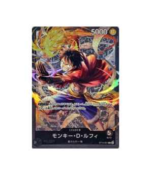 One Piece TCG: Monkey D. Luffy ST14-001 L 3D2Y ST-14
