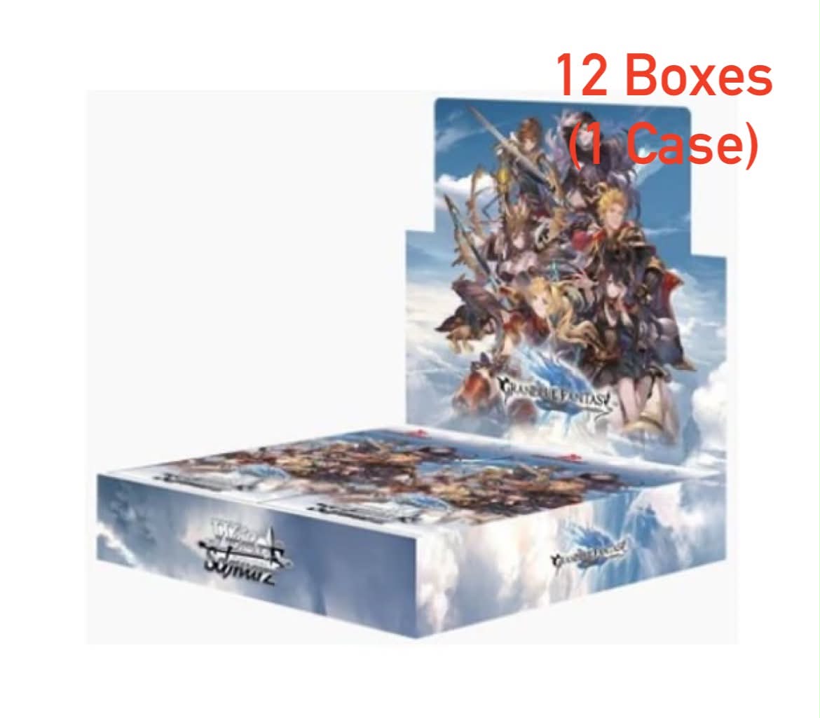 Weiss Schwarz TCG:(1 Case)Weiss Schwarz Booster Pack Granblue Fantasy (10 Packs)- NEW/Sealed(2026/06/26)