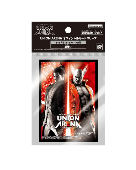 UNION ARENA TCG: Official Card Sleeve Tekken 7 [UA13ST] - NEW