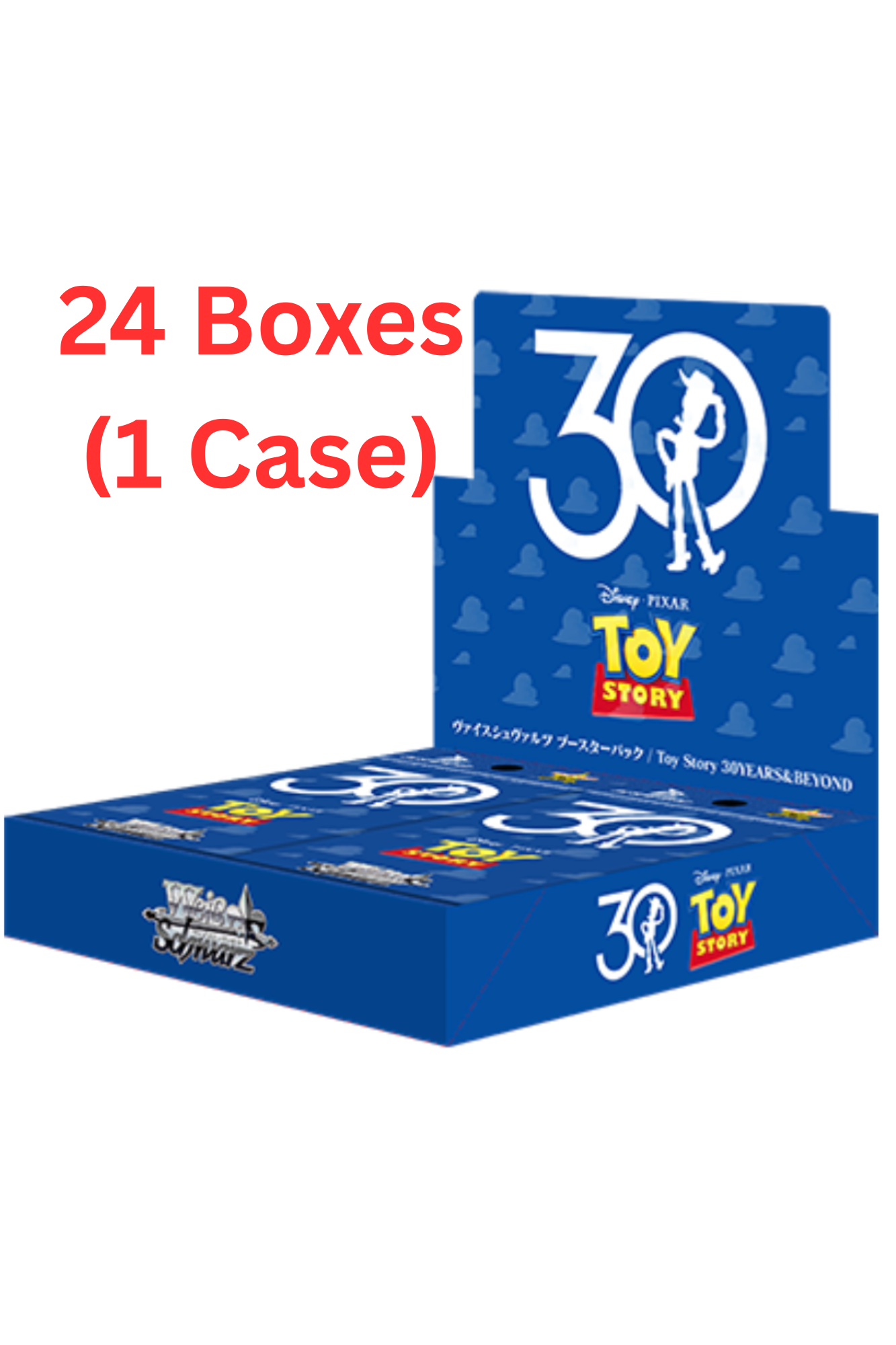 Weiss Schwarz TCG:(1 Case) Toy Story 30 YEARS&BEYOND BOX - NEW/Sealed (2025/08/01)