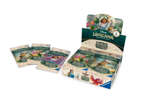 Disney Lorcana TCG:Japanese Version Booster Pack Arcasia and the Magic Island Box- NEW/Sealed(2025/12/27)