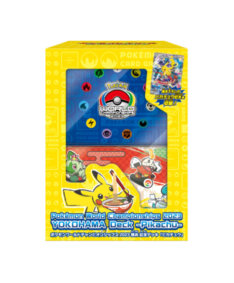 横浜記念デッキ ピカチュウ YOKOHAMA Deck Pikachu Pokémon TCG: Pokemon World Championships 2023 Yokohama Deck