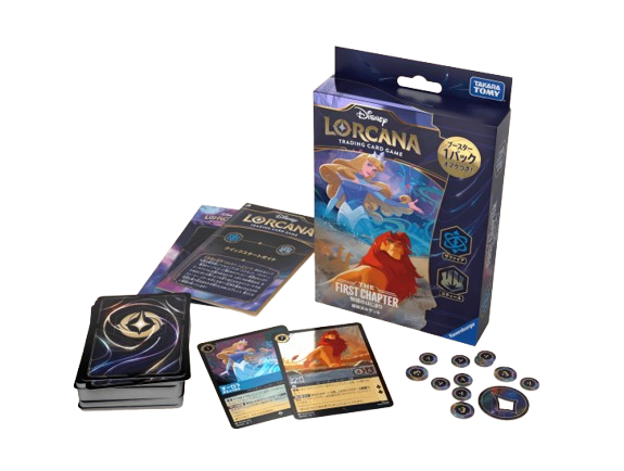Disney Lorcana TCG: Japanese Starter Deck THE FIRST CHAPTER: THE STORY BEGINS Emerald & Ruby - NEW/Sealed (2025/01/25)