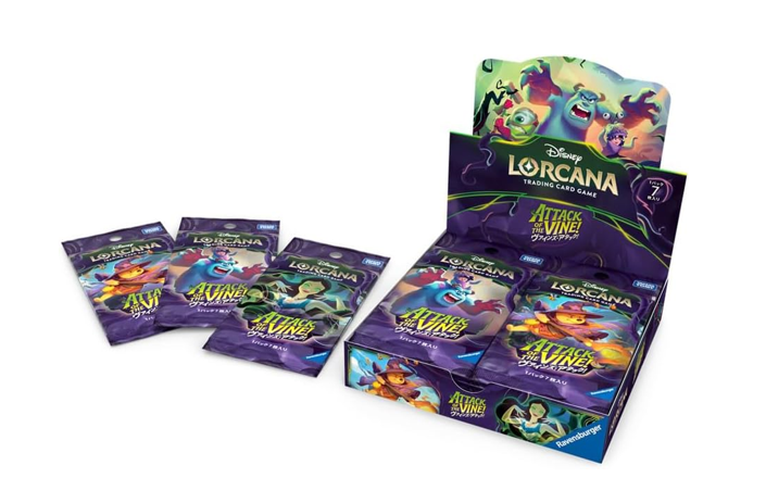 disney lorcana tcg booster box Ravensburger Lorcana: Rise of the Floodborn Pack Kraken Dice or legendary rarity Disney Lorcana TCG: Portfolio Bundle