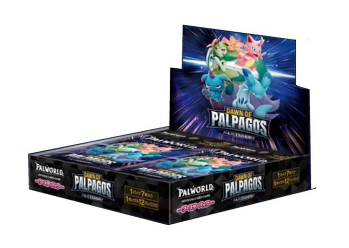 パルワールド DAWN OF PALPAGOS 1カートン PALWORLD OFFICIAL CARD GAME: Japanese Dawn of Palpagos Vol.1 BOX - NEW