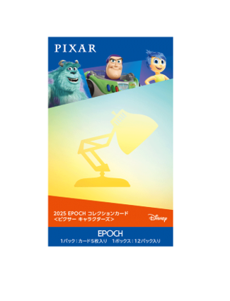 2025 EPOCH Collection Cards <PIXAR Characters>- NEW/Sealed