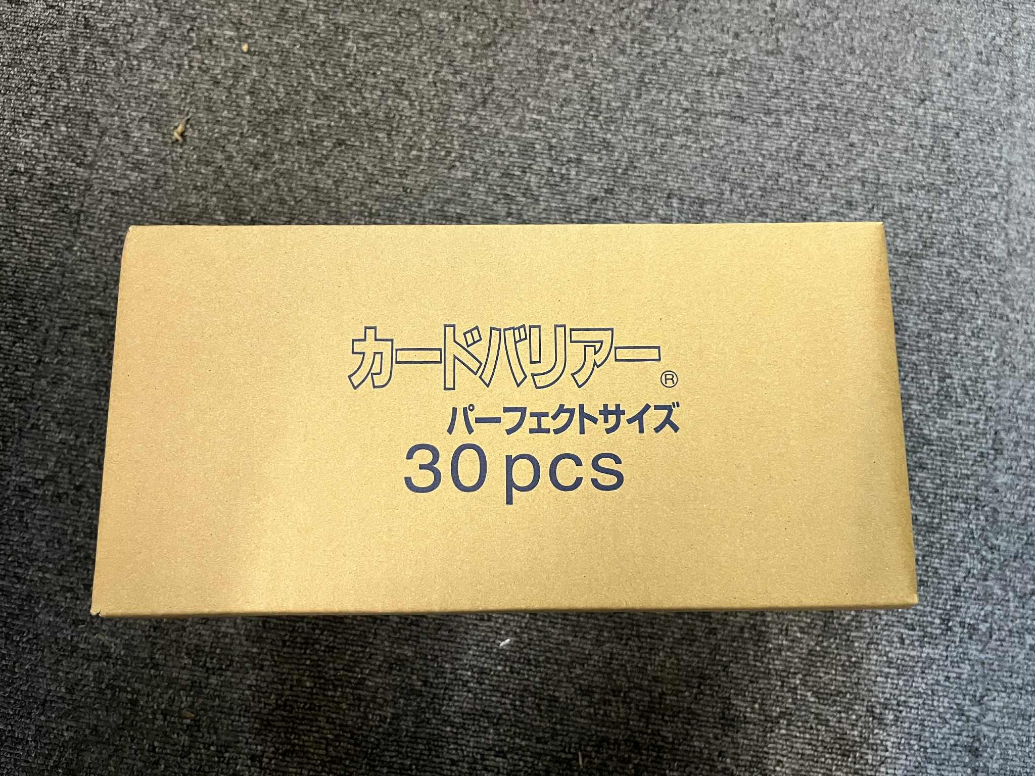 KMC Perfect Fit Size Card 100 Sheets x 30pcs Sleeves Standard 64x89 mm Made In Japan