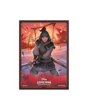 Disney Lorcana TCG: Official Card Sleeve "Mulan Soldier in Training"NEW(2025/03/22)