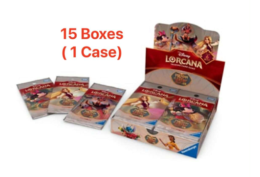 Disney Lorcana TCG:Pre-Order (1 Case)Japanese version booster pack Throne of JafarBox- NEW/Sealed(2026/02/21)