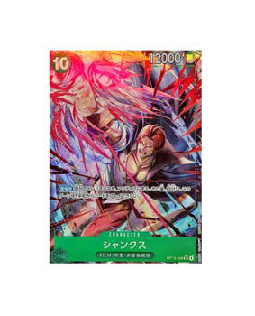 One Piece TCG: Shanks (Alt Art) OP13-028 SR Carrying on His Will
