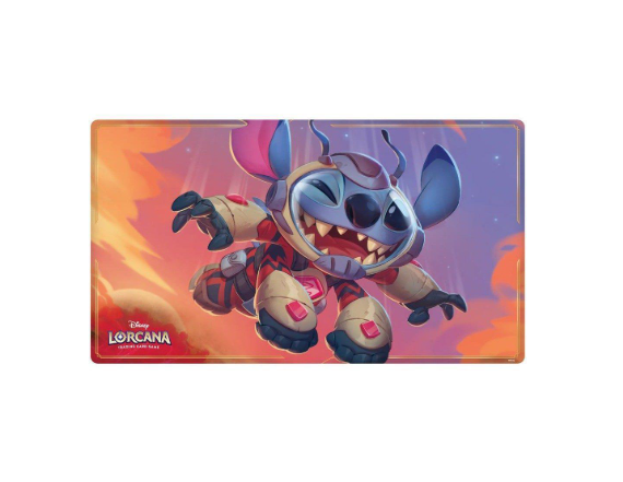 Disney Lorcana TCG: Japanese Official Playmat Stitch Small Rocket - NEW (2025/05/17)