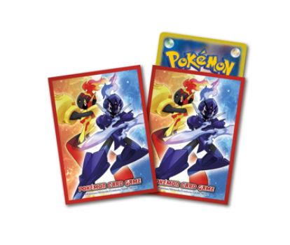 Pokémon TCG: Deck Shield Premium Mat Glen Alma & Sawblaze