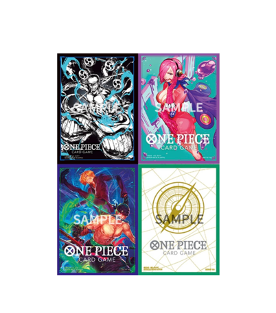 One Piece TCG: Official Card Sleeves V1 (60ct) (Set of 4) - Game Nerdz
