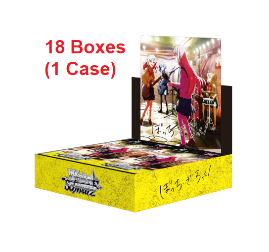 Weiss Schwarz TCG: (1 Case) Booster Pack Bocchi Za Rock! BOX - NEW/Sealed (2023/09/29)