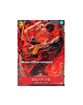 One Piece TCG: Roronoa Zoro OP01-025 Parallel SR ONE PIECE Card ROMANCE DAWN