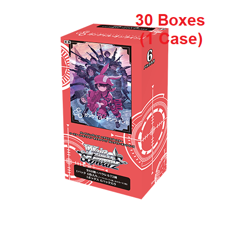 Weiss Schwarz TCG: (1 Case) Extra Booster Pack Sword Art Online Alternative Gun Gale Online II BOX - NEW/Sealed (2025/03/07)