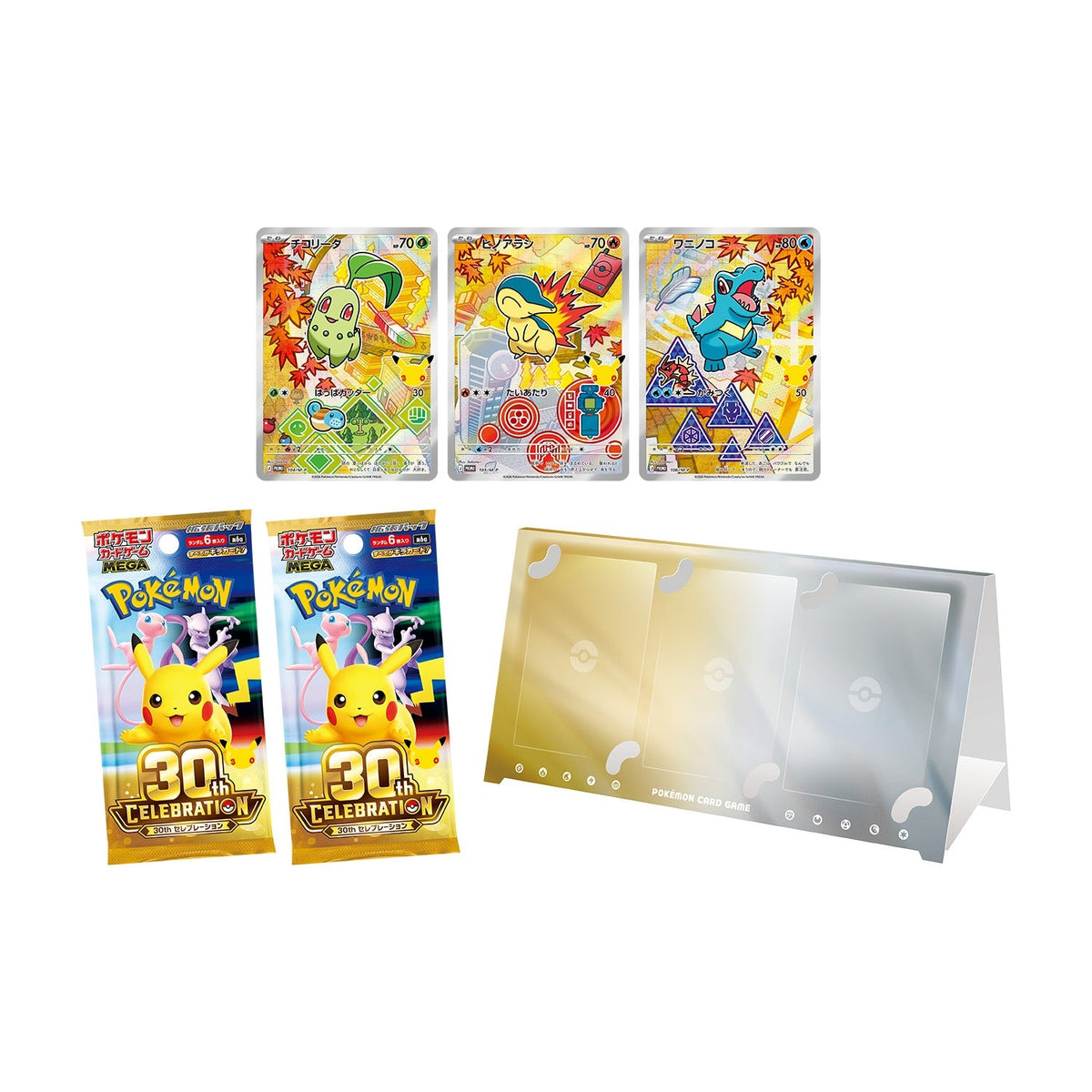 Pokémon TCG: MEGA 30th CELEBRATION Card Set (Set of 9 Types) (2026/10/16)