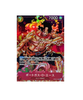 One Piece TCG: Portgas D.Ace OP02-013 Parallel SR ONE PIECE Card Paramount War