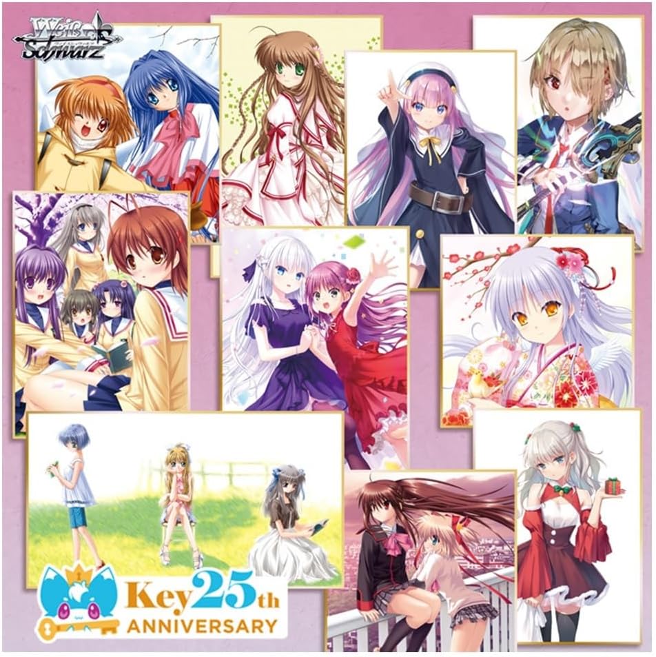Weiss Schwarz TCG: (1 Case) Premium Booster Key 25th Anniversary BOX - NEW/Sealed (2025/11/07)