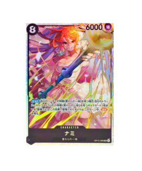 One Piece TCG: Nami OP15-086 SR Adventure on KAMI's Island