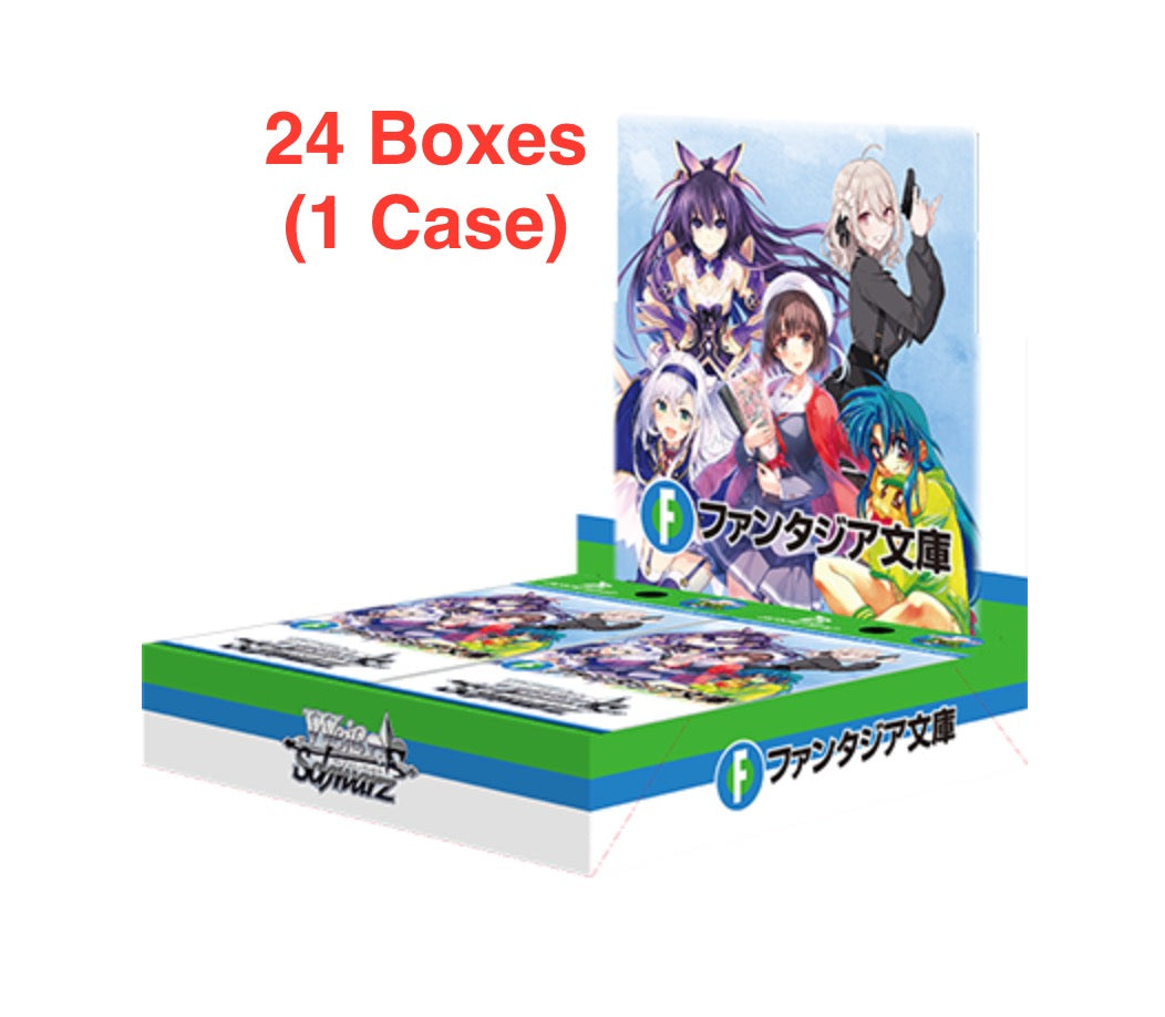 Weiss Schwarz TCG: (1 Case) Fujimi Fantasia Bunko Vol.2 BOX - NEW/Sealed (2024/10/25) Weiss Schwarz TCG: (1 Case) Fujimi Fantasia Bunko Vol.2 BOX - NEW/Sealed (2024/10/25)