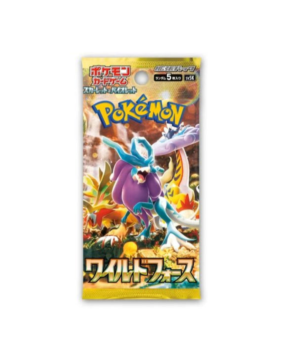 Pokémon TCG: Wild Force sv5K BOX - NEW/Sealed (2024/01/26)