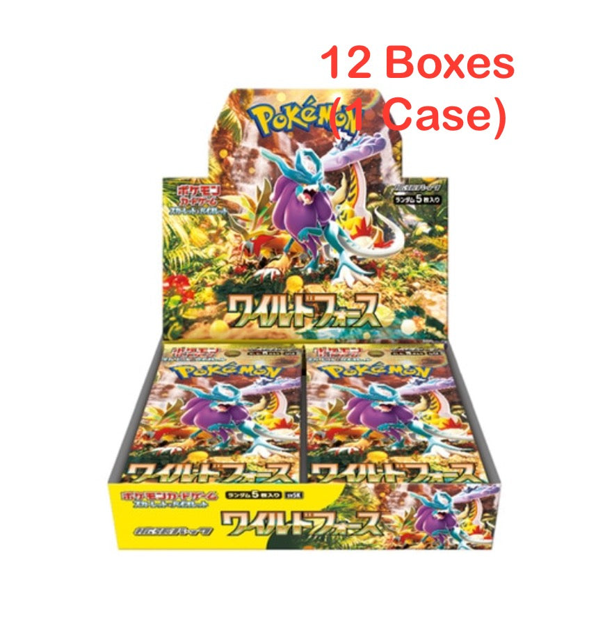 pokemon 2024 booster box Pokémon TCG: (1 Case) Wild Force sv5K BOX