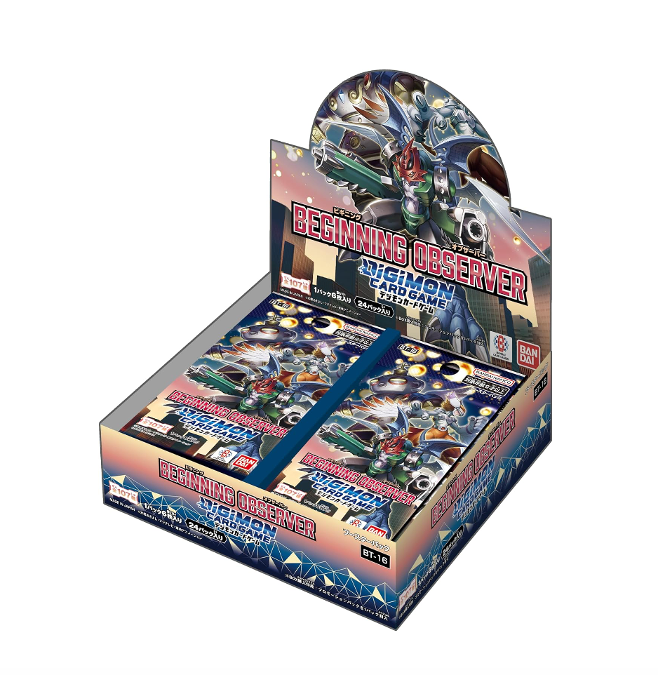 Digimon TCG: BEGINNING OBSERVER【BT-16】BOX - NEW (2023/12/22)