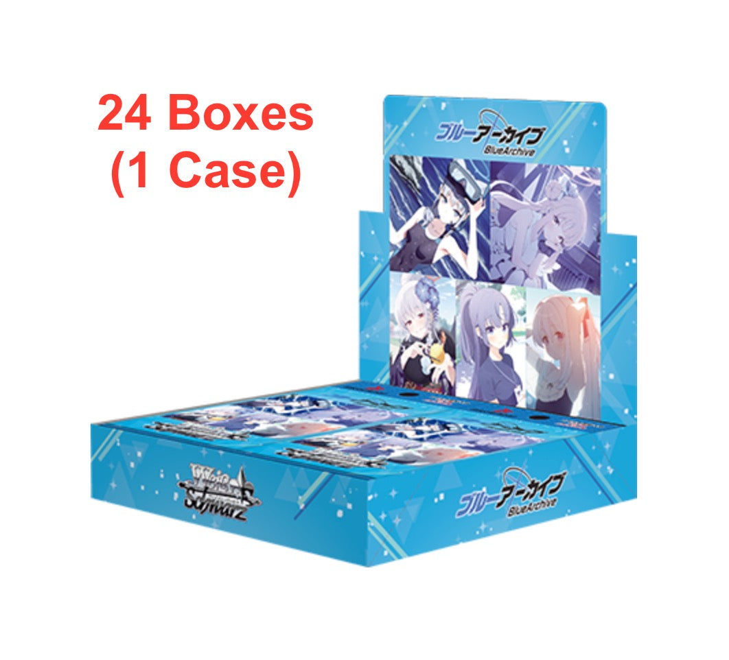Weiss Schwarz TCG: (1 Case) Blue Archive BOX - NEW/Sealed (2024/02/09)