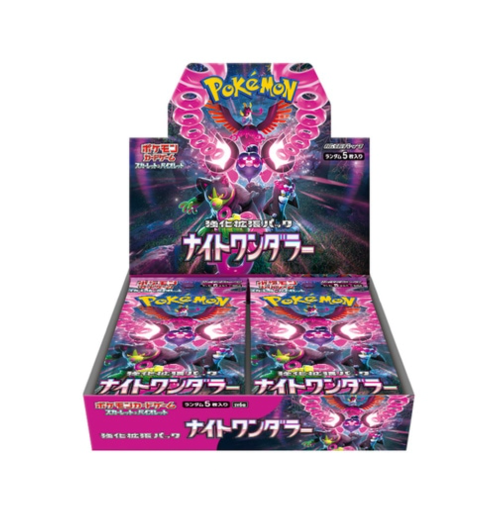 Pokémon TCG: Night Wanderer sv6a BOX - NEW/Sealed (2024/06/07)