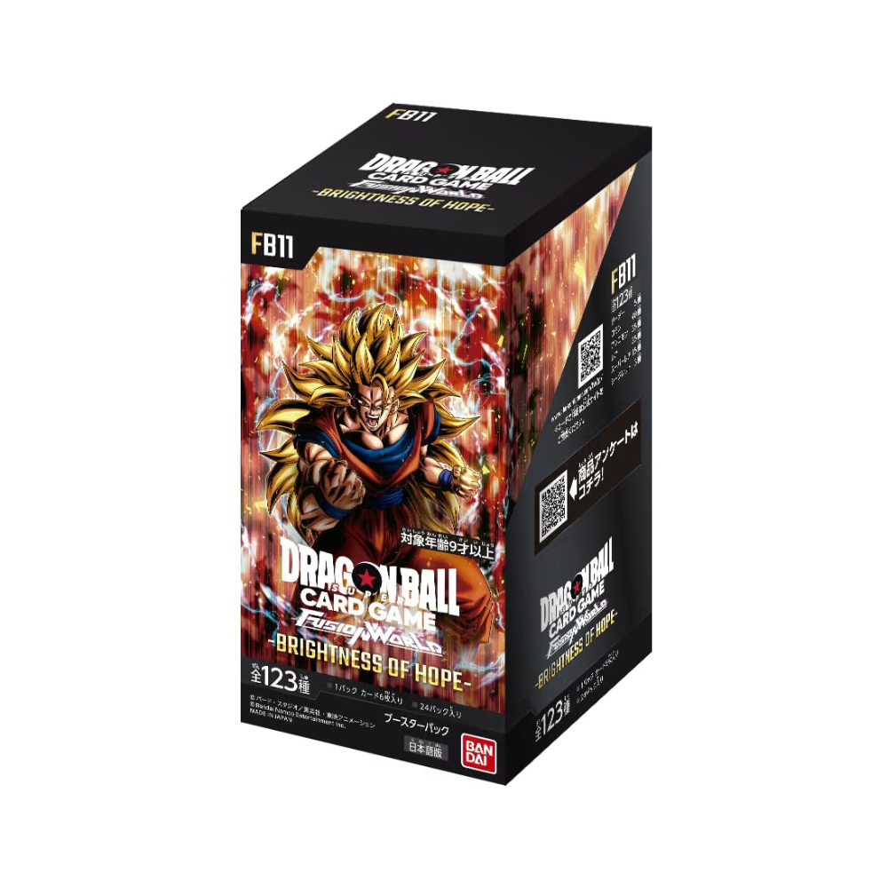 Dragon Ball Super TCG: Booster Pack BRIGHTNESS OF HOPE [FB11] BOX - NE