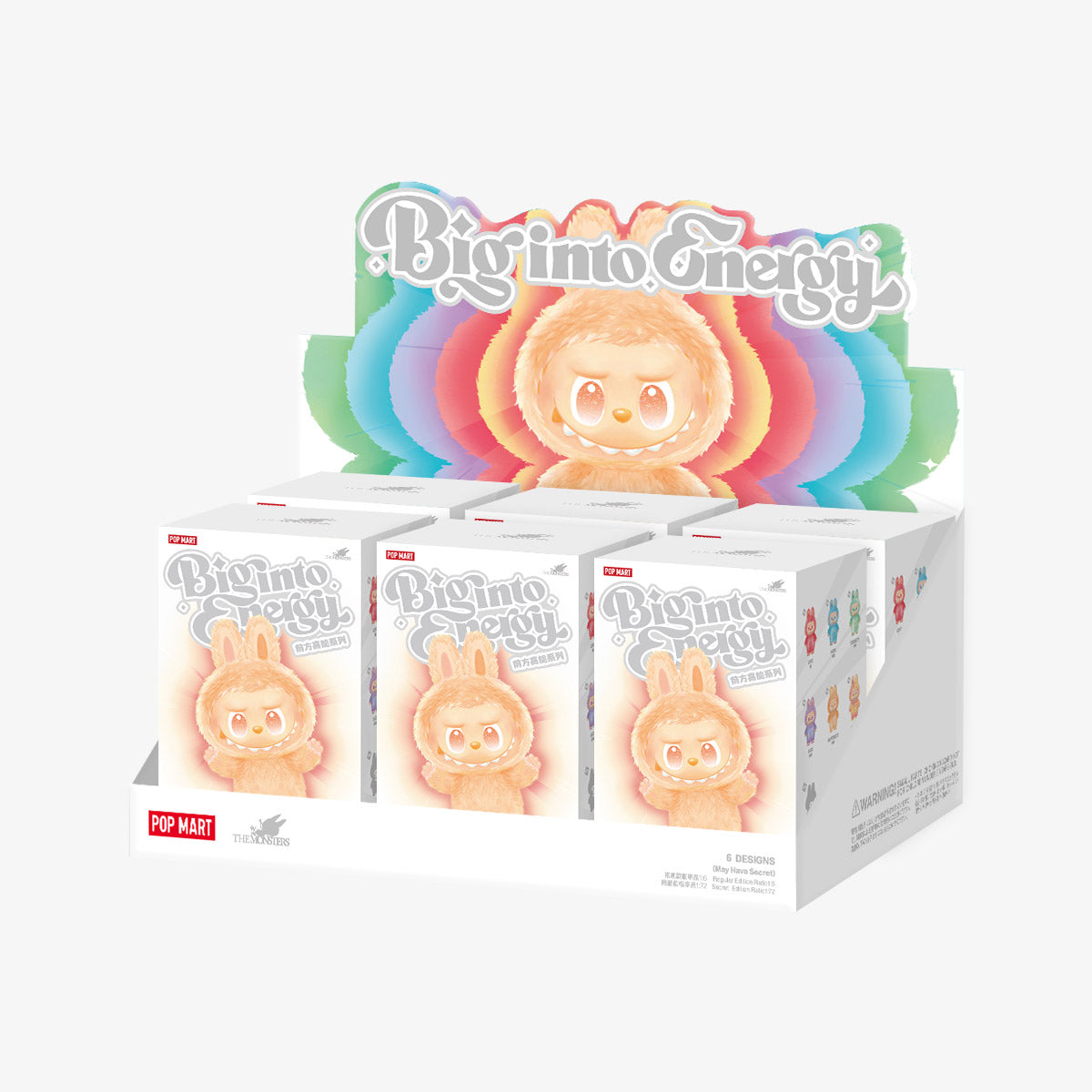 (Case) POP MART Labubu V3 Big into Energy Series - NEW/Sealed