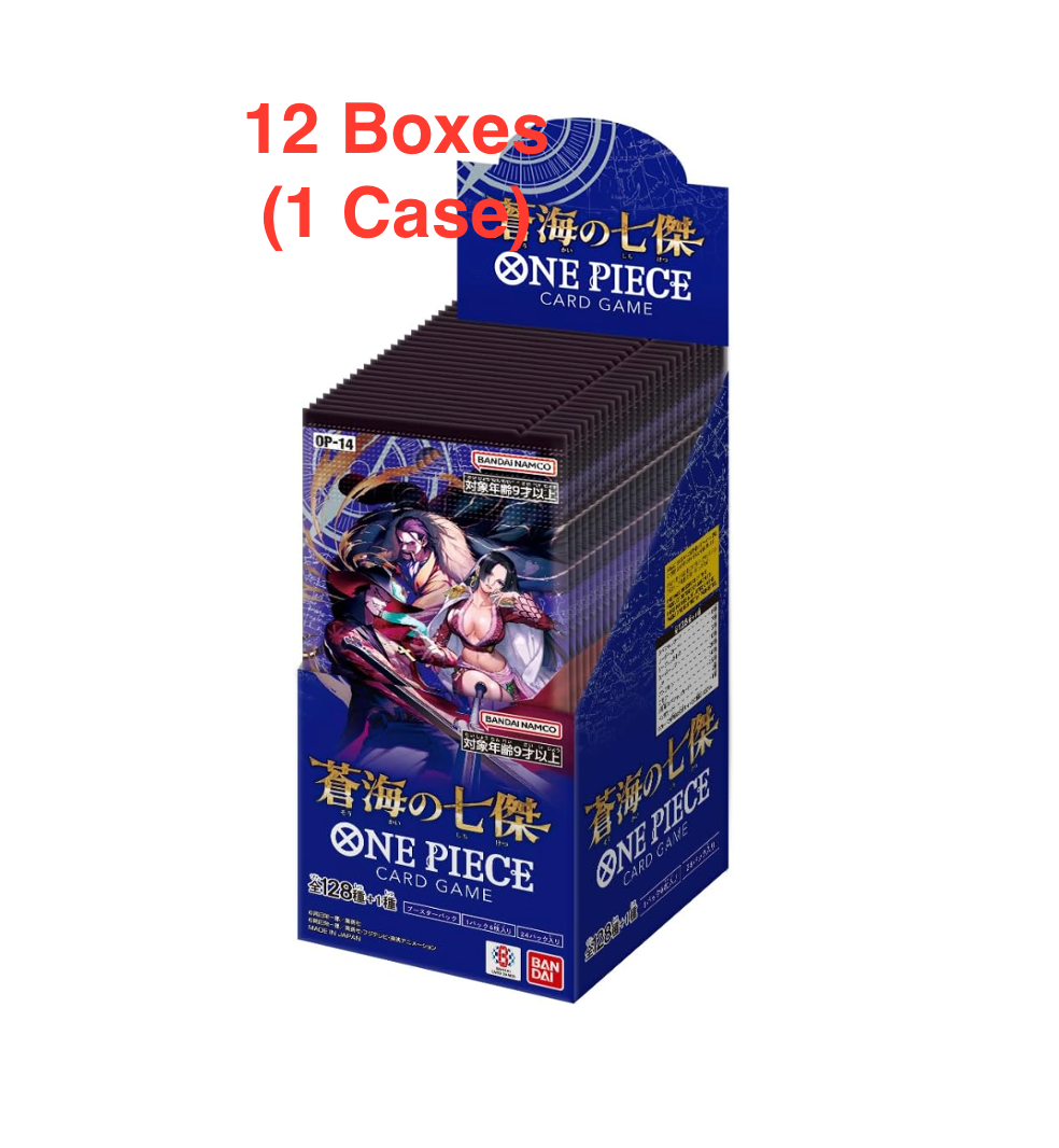 One Piece TCG: (1 Case) The Seven Warlords of the Sea【OP-14】- NEW (2025/11/22)