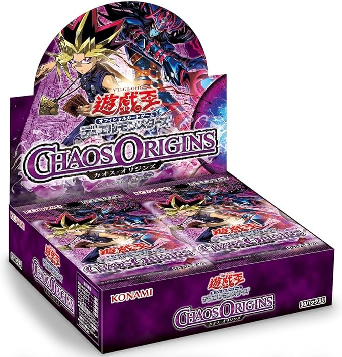 Yugioh TCG: Duel Monsters CHAOS ORIGINS Japanese BOX - NEW/Sealed (202