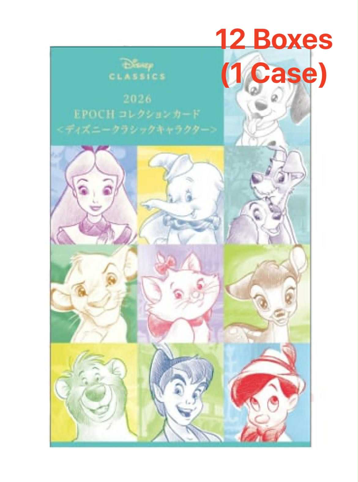 2026 EPOCH Collection Cards:(1 Case) Disney Classic NEW (2026/03/21)