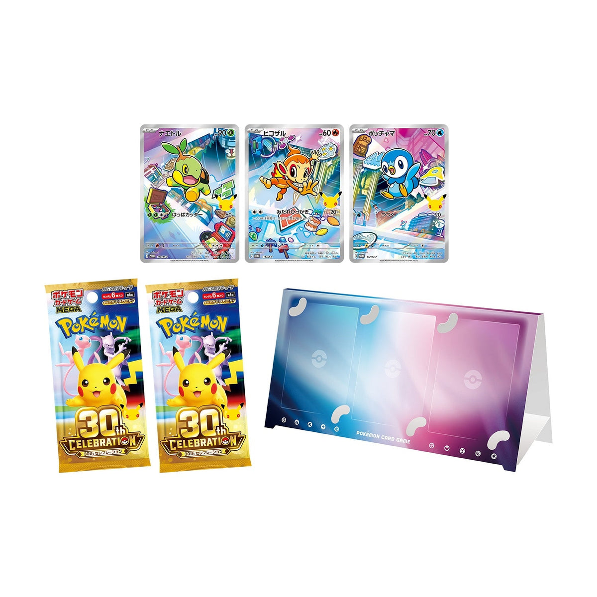 Pokémon TCG: MEGA 30th CELEBRATION Card Set (Set of 9 Types) (2026/10/16)