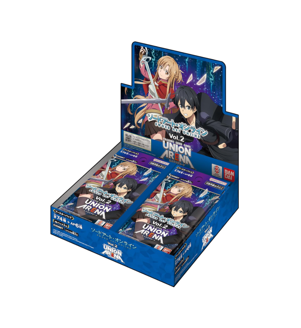 UNION ARENA ソードアートオンライン vol2 カートン 新品未開封 UNION ARENA ソードアートオンライン vol2 カートン 新品未開封