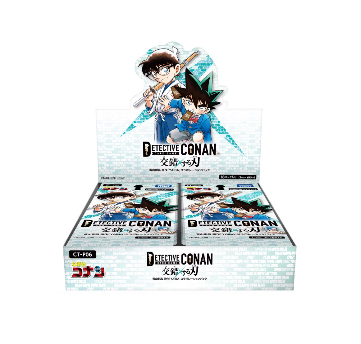 DETICTIVE CONAN CARD GAME 探偵たちの切り札 6box 名探偵コナン カードゲーム 探偵たちの切札 6BOX + 24パック 銀