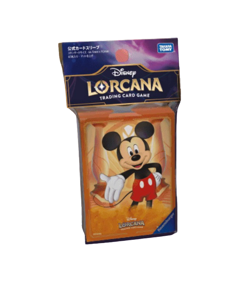 Disney Lorcana TCG: Official Card Sleeve Mickey Mouse - NEW (2025/Jan) Disney Lorcana TCG: Official Card Sleeve Mickey Mouse - NEW (2025/Jan)