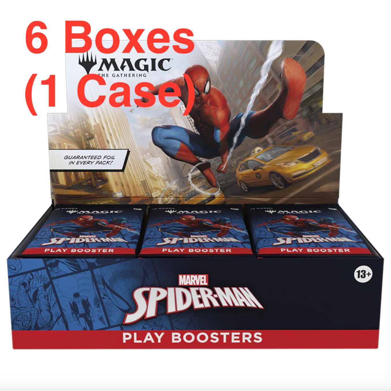 (1 Case) Magic: The Gathering MARVEL Spider Man Play Booster English Ver. BOX - NEW/Sealed (2025/09/26)