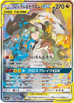 pokemon n's reshiram card Pokémon TCG: N's Reshiram & Zekrom GX SR 064/049 HOLO