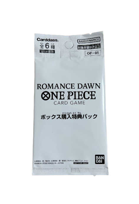 One Piece TCG: Purchase Bonus Promotion OP1 Pack One Piece TCG: Purchase Bonus Promotion OP1 Pack