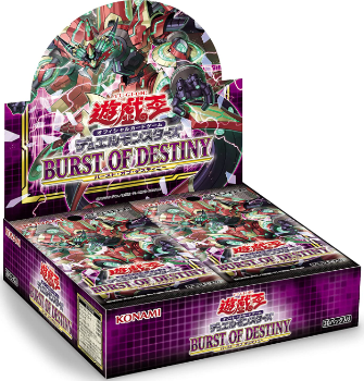 Yugioh TCG: Burst Of Destiny BOX