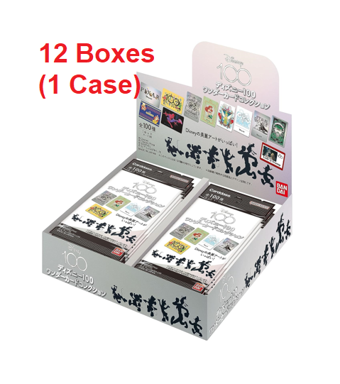 Disney 100 TCG: (1 Case) Wonder Card Collection BOX - NEW (2023/09/29)