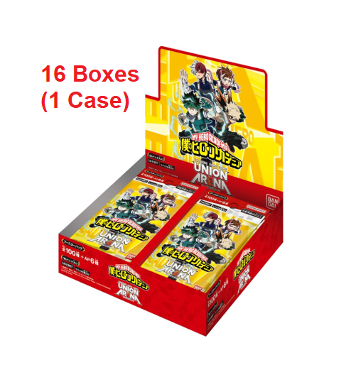 UNION ARENA TCG: (1 Case) My Hero Academia [UA10BT] BOX - NEW (2023/06/30)