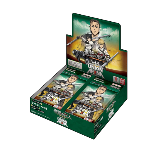 UNION ARENA TCG :Booster Pack Attack on Titan Vol.2 [EX10BT] (2025/06/27)