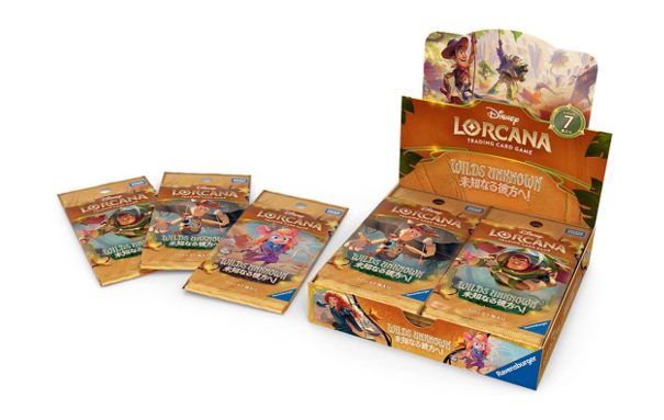 Disney Lorcana TCG: Japanese Version Booster Pack WILDS UNKNOWN BOX- NEW/Sealed(2026/05/08)