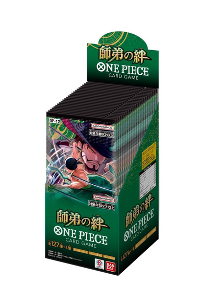 One Piece TCG – OP-12 Vínculos De Maestro Y Discípulo – 3 Sobres De 6 Cartas En Japonés – Envío Protegido Por Heartforcards