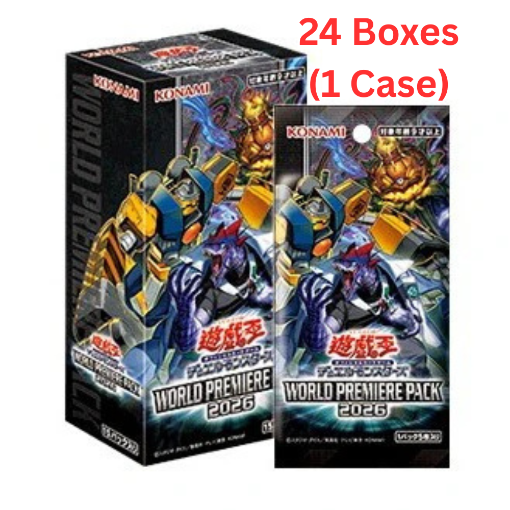 Yugioh TCG: [Pre-order] (1 Case) World Premiere Pack 2026 BOX - NEW/Sealed (2026/06/27)